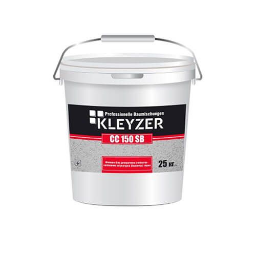 Финишные шпатлевки Kleyzer CC 150 SК Финишная белая декоративная силикатно-силиконовая штукатурка (К
