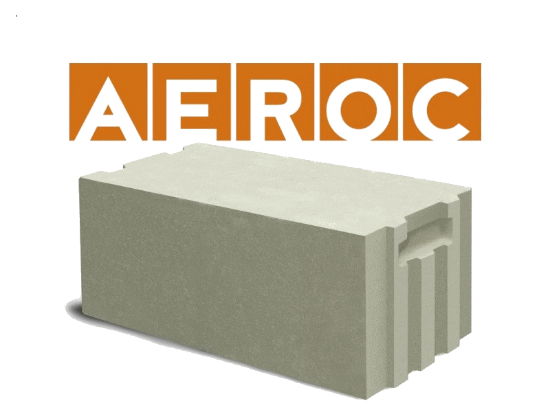 AEROC Газоблок D400 (г.Обухов)